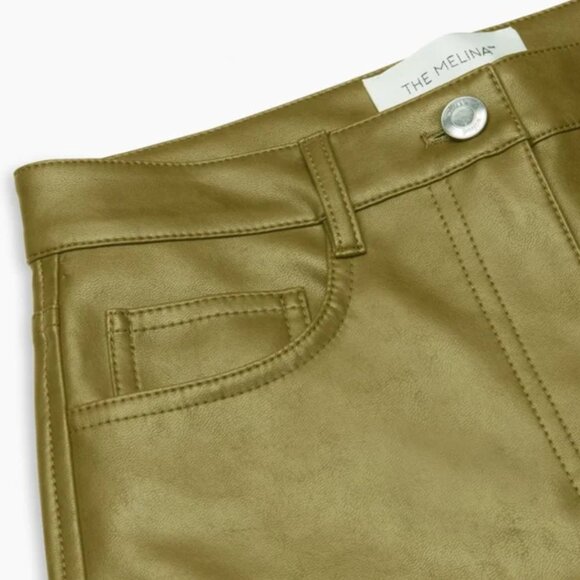 Wilfred Olive Green High-Waisted Pants - Picture 5 of 11